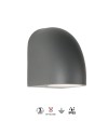 BALDY * APLIQUE 1L GU10 IP65 GRIS OSCURO